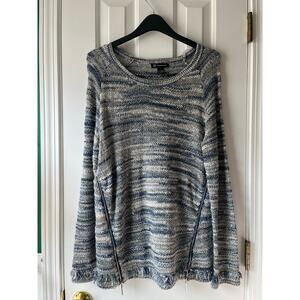 INC International Concepts Sweater Tunic Pull Over Size M